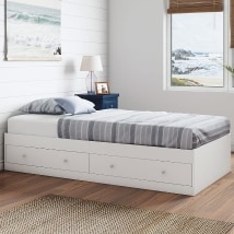 Cottage Road® Collection White Twin Mate’s Bed