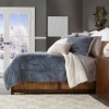 Luxury Plush Reversible Comforter Sets - Stone Twin