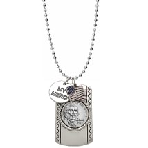Personalized Year to Remember Dog Tag Necklace