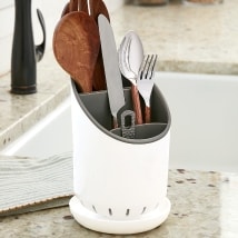 Cutlery Holder with Drip Tray