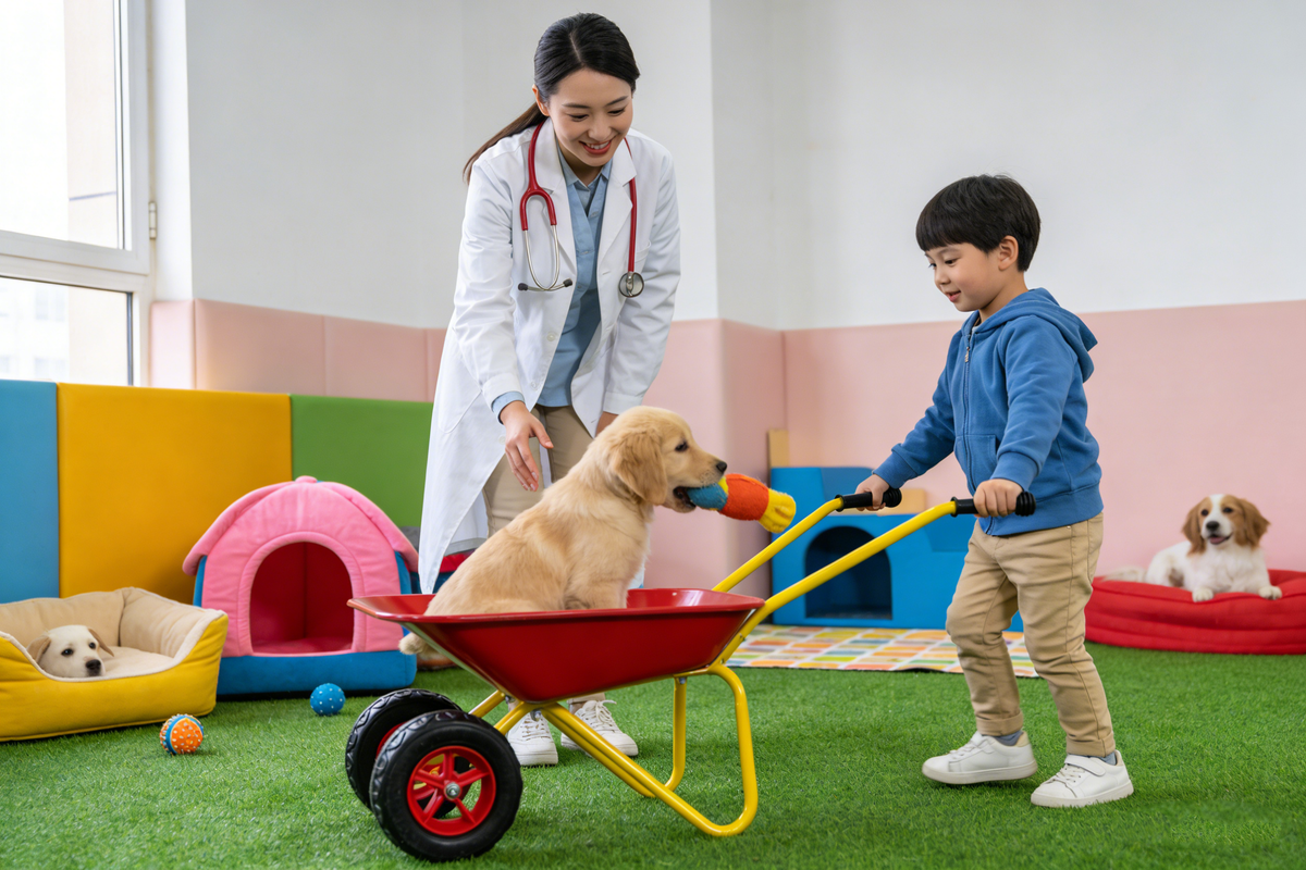 Children's metal trolley, Load-bearing capacity: 33LBS,children's heavy vehicle, metal structure two-wheeled trolley, steel pallet, can be used in gardens, loading leaves, soil, sand, etc. (red) - image 7