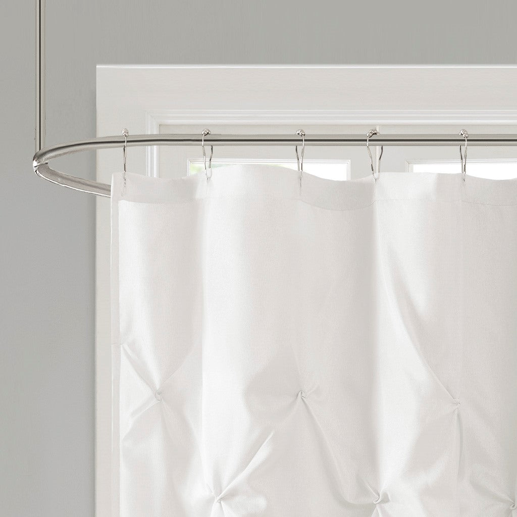 Tufted Semi-Sheer Shower Curtain - image 3