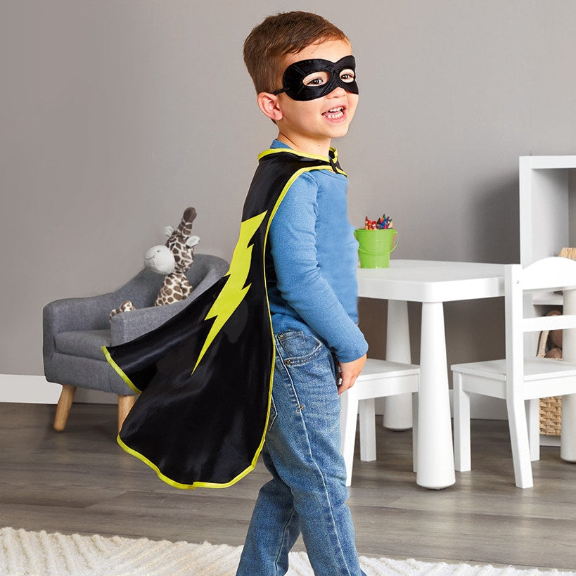 Kids Superhero Costume Cape And Mask Set The Lakeside Collection kids-superhero-costume-cape-and-mask-set-the-lakeside-collection
