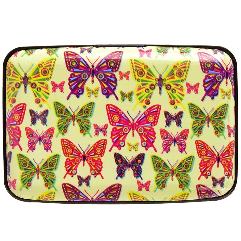 RFID Card Holder Aluminum Butterfly