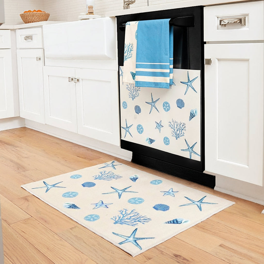 Coastal Kitchen Collection - Rug, Kitchen Towels, or Appliance Magnet
