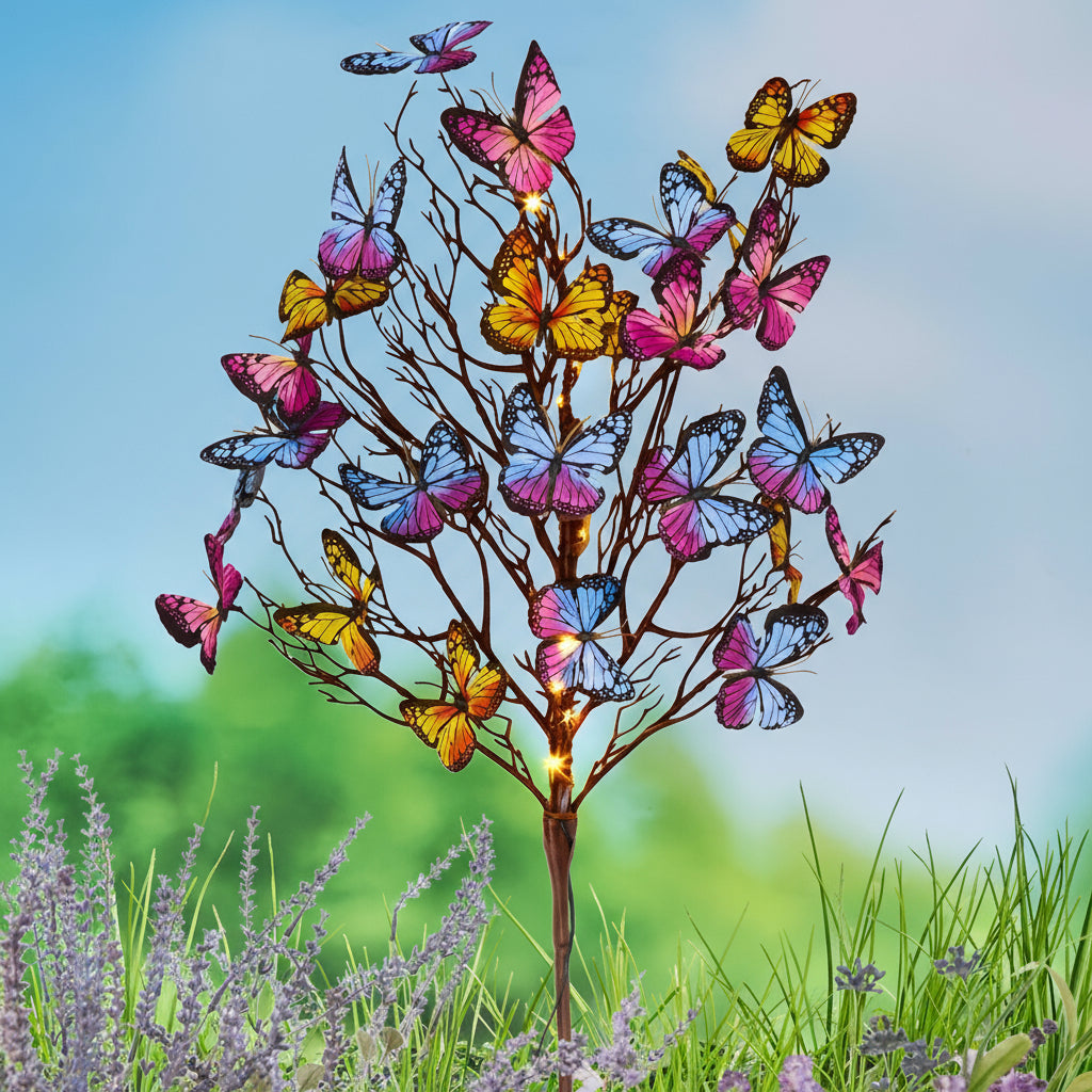 Swaying Solar Butterfly Lights