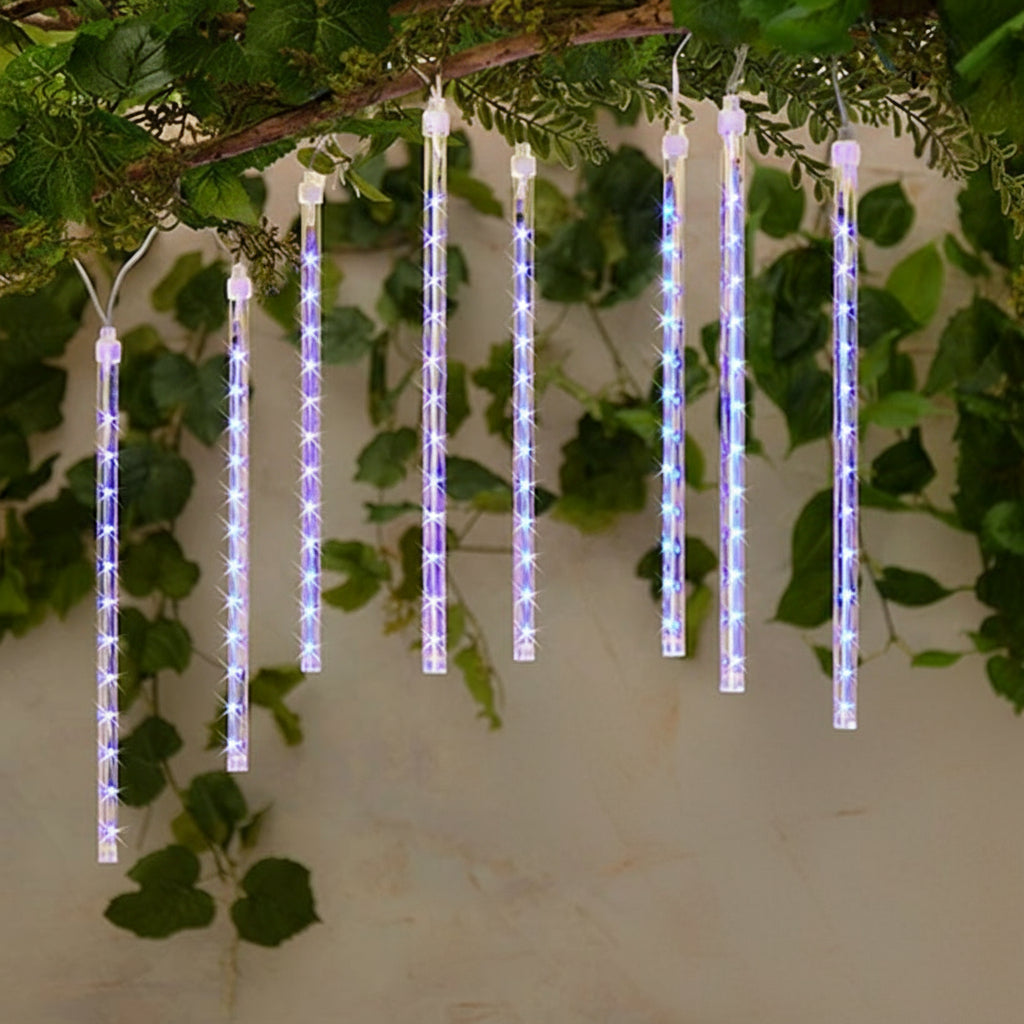 Solar Meteor Shower LED Lights