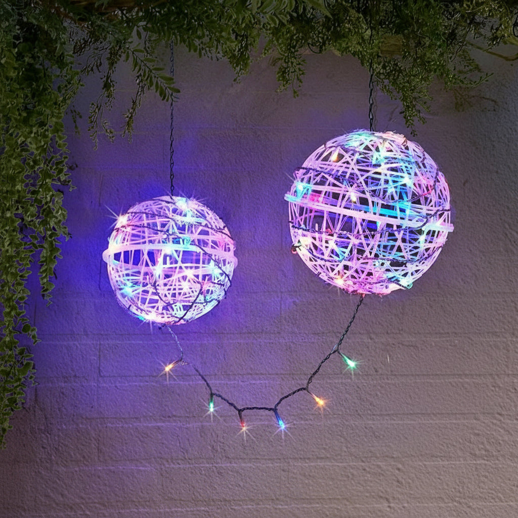 Hanging Lanterns Set of 2