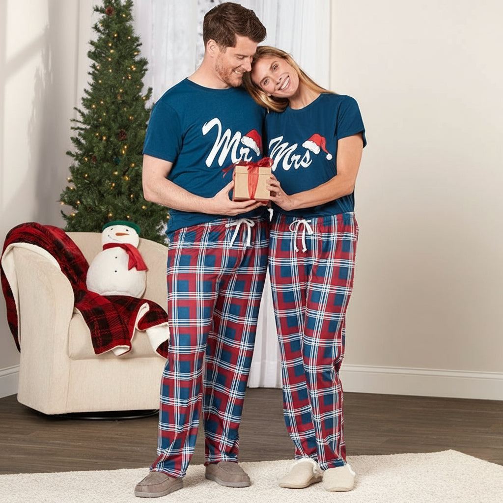 His and Hers Christmas Pajamas