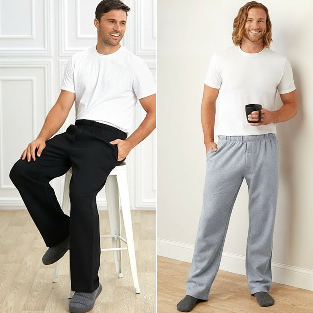 Men's Fleece Baggy Sweatpants