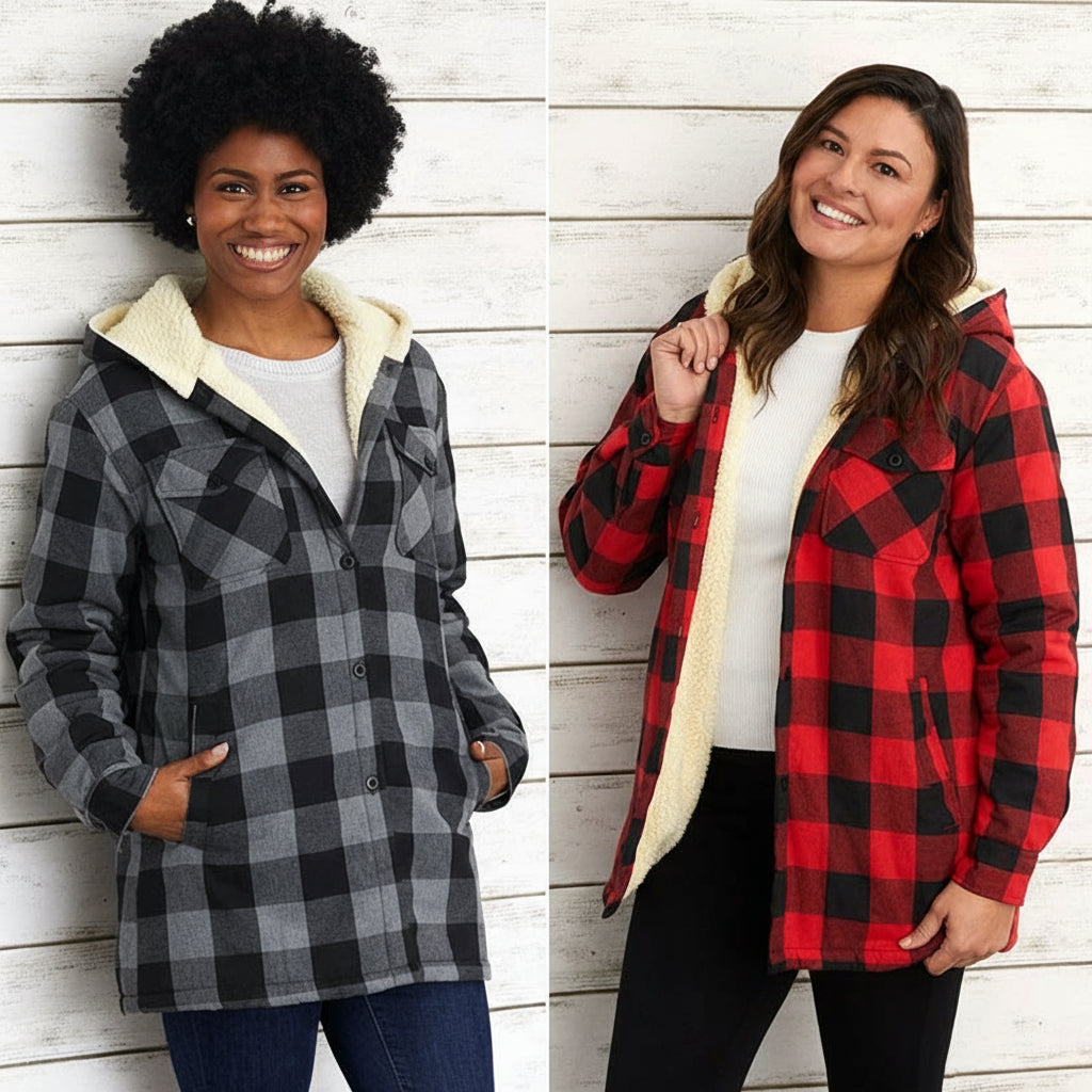 Sherpa Lined Boyfriend Jacket