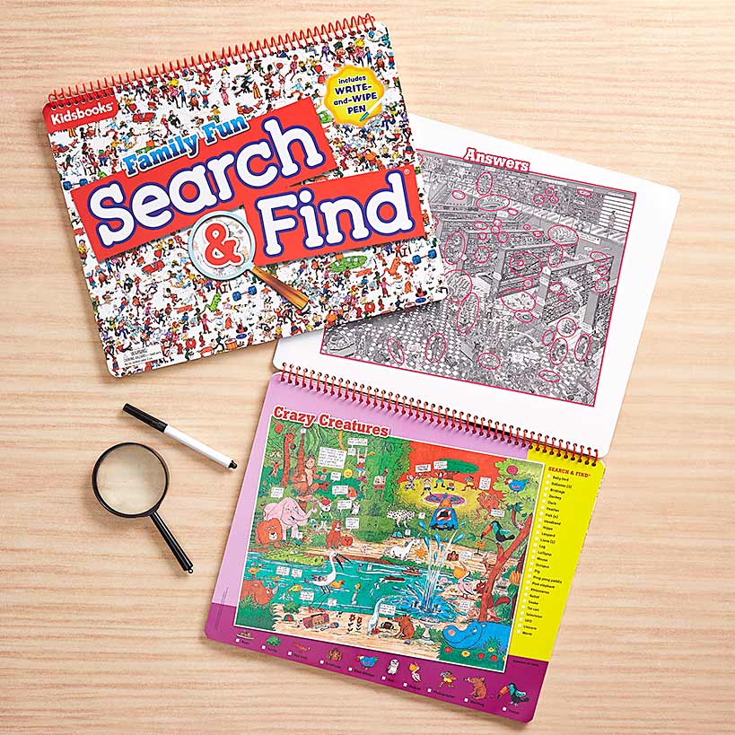 Family Fun Search & Find Book