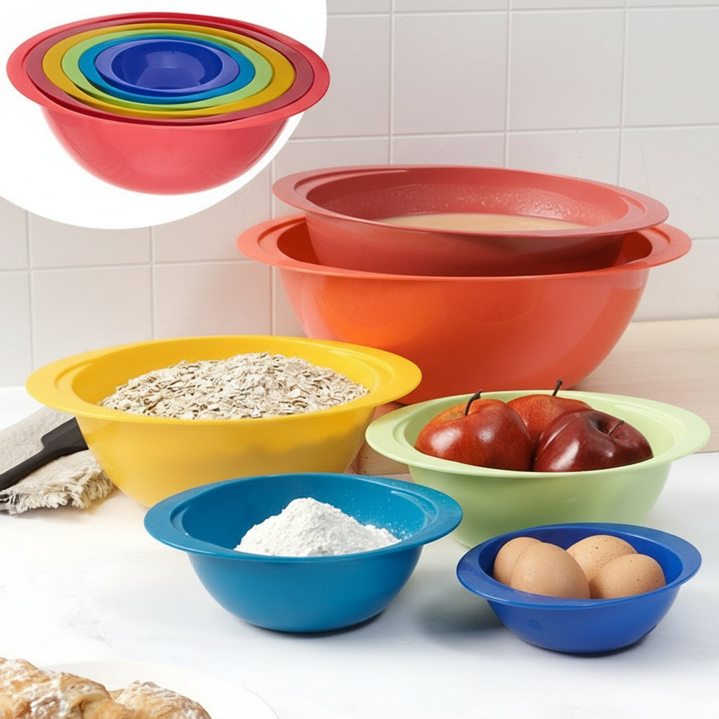Smart Home Mixing Bowls - Set of 6