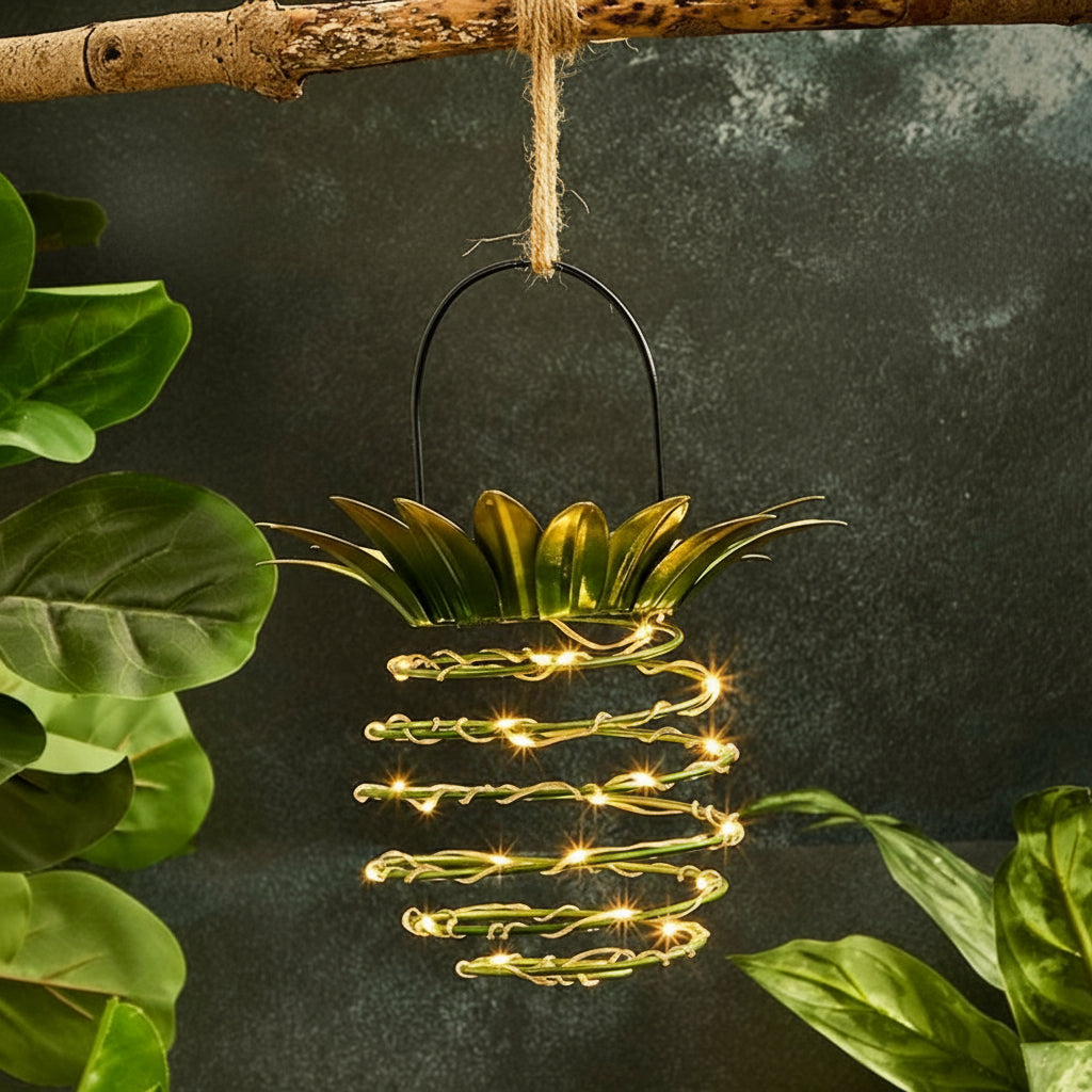 Pineapple LED Solar Garden Light
