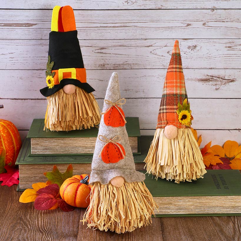 Fall Harvest Gnome Decor