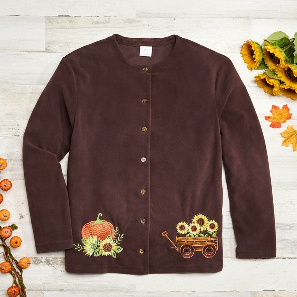 Women's Harvest Button Down Cardigan Sweater