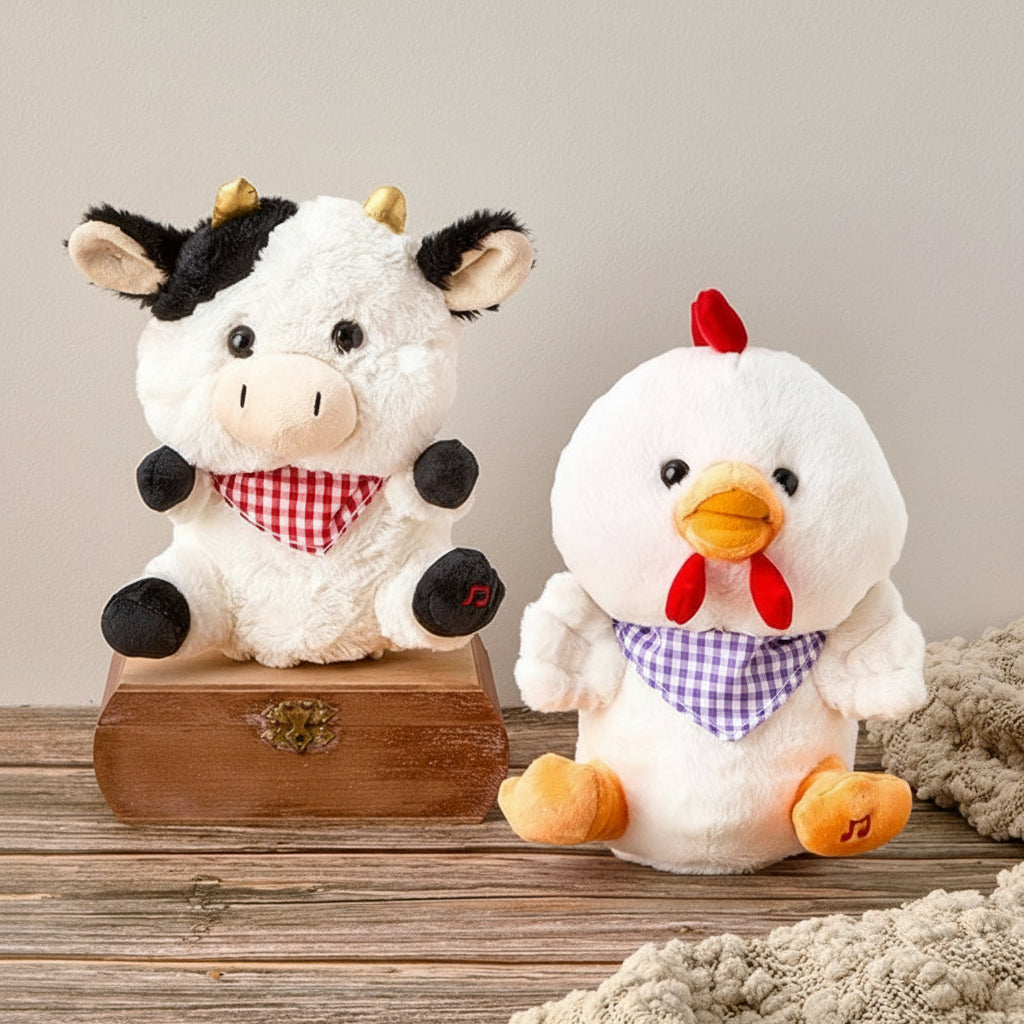 Cuddle Barn® Sweet Cheeks Animated Plush - Twirls and Sings Classic Song
