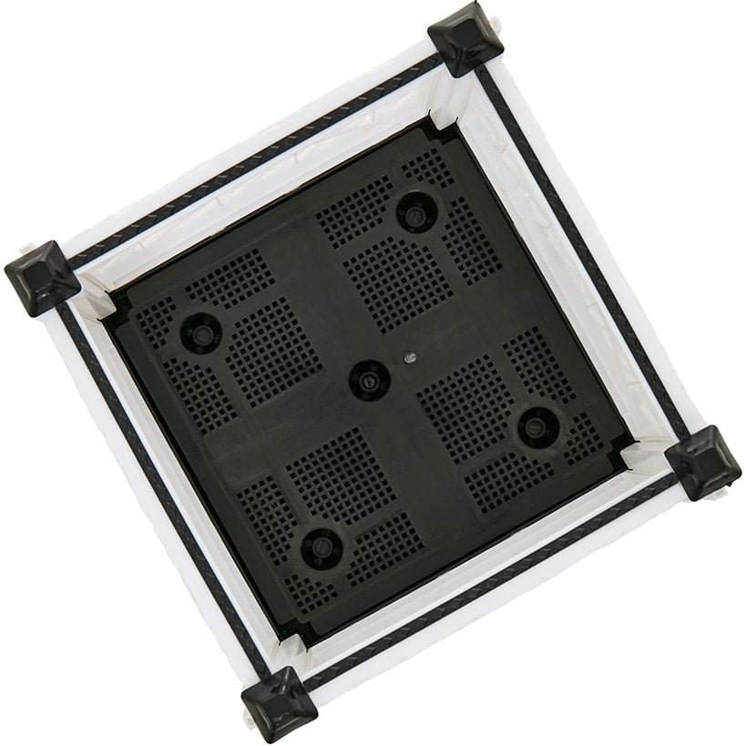 Planter Garden Plastic 12 Inch Raised Self Watering Black Or White