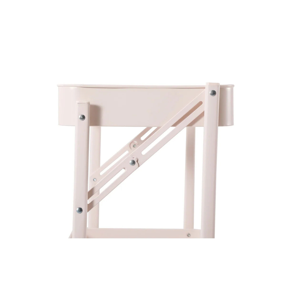 3-Tier Rolling Metal Storage Organizer Mobile Utility Cart