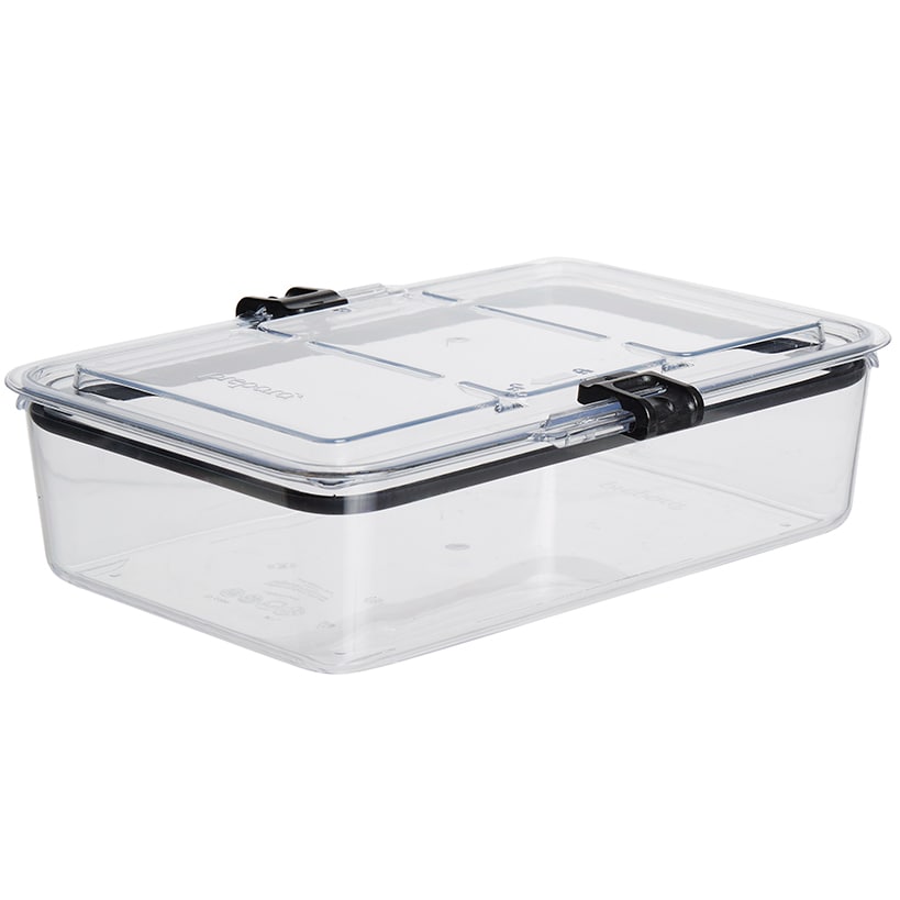 Stackable Food Storage Container with Steam Vent