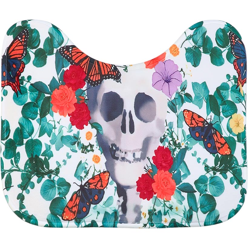 Skull, Flowers & Butterflies Halloween Bath Set 16 Pc.