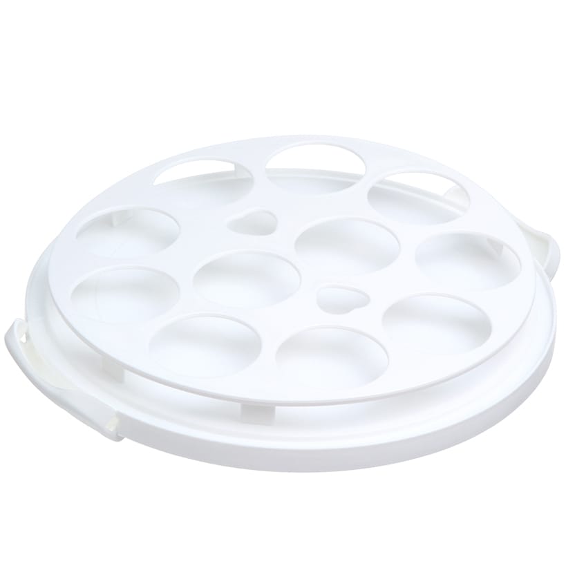 Round Cake or Cupcake Carrier with Travel Lid