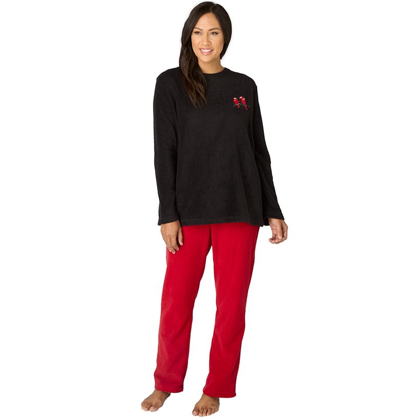 Women's Pajama Set 2-Pc. Cardinal