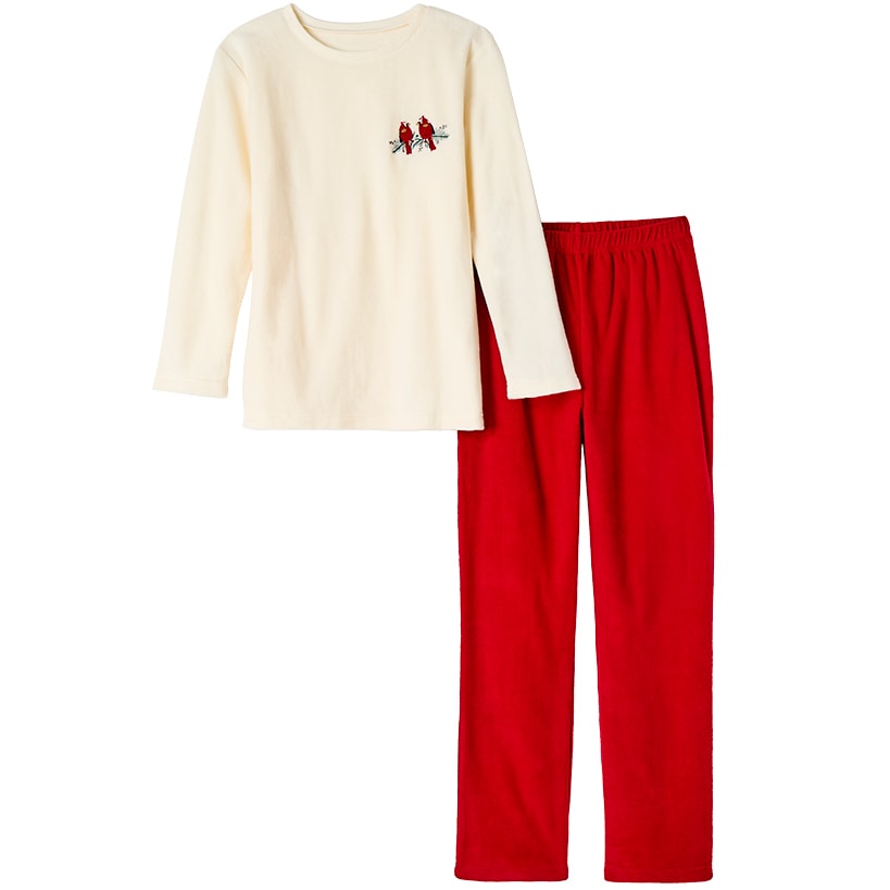 Women's Pajama Set 2-Pc. Cardinal