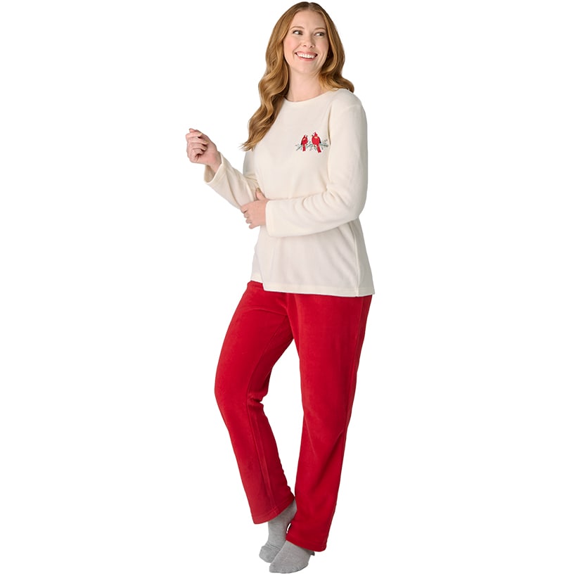 Women's Pajama Set 2-Pc. Cardinal