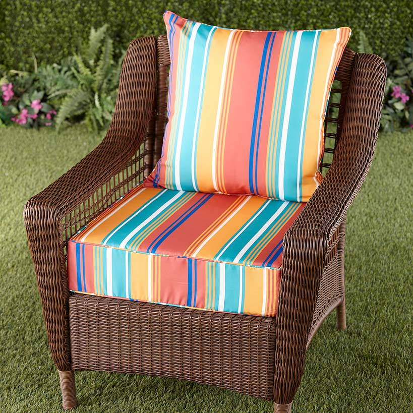 2-Pc. Outdoor Seat Cushion Sets