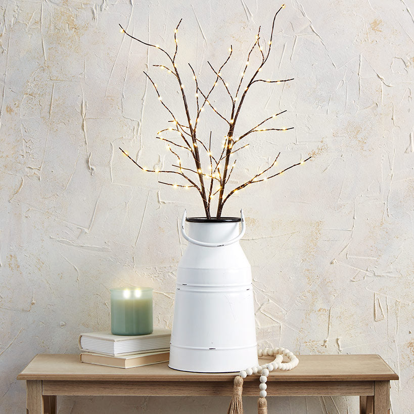 LED Lighted Poseable Branch Decor