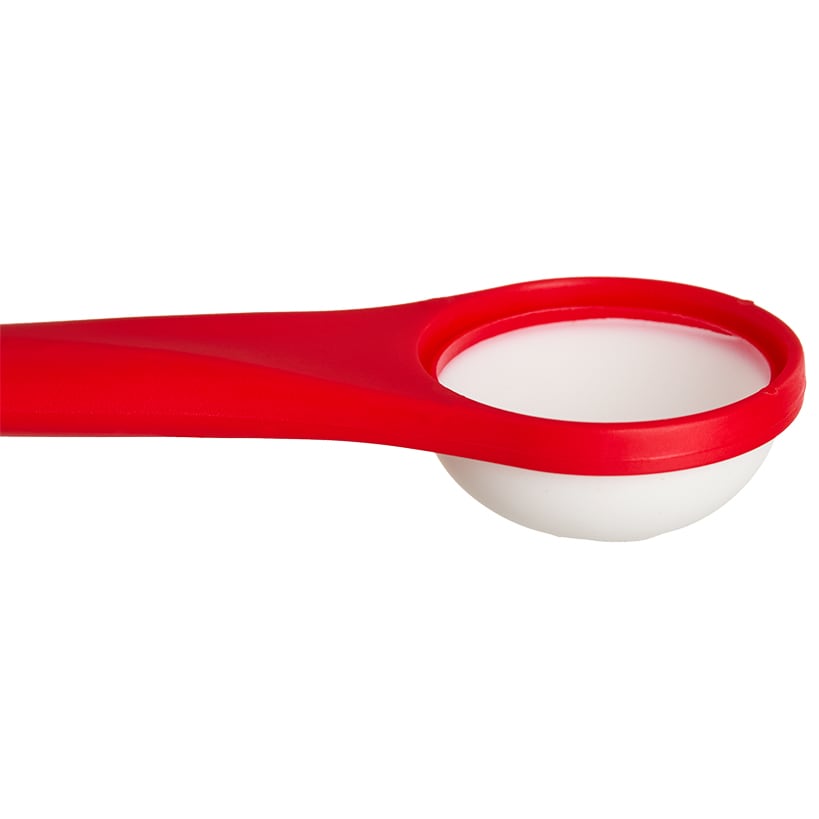 Red 2-in-1 Cookie Scoop & Spatula