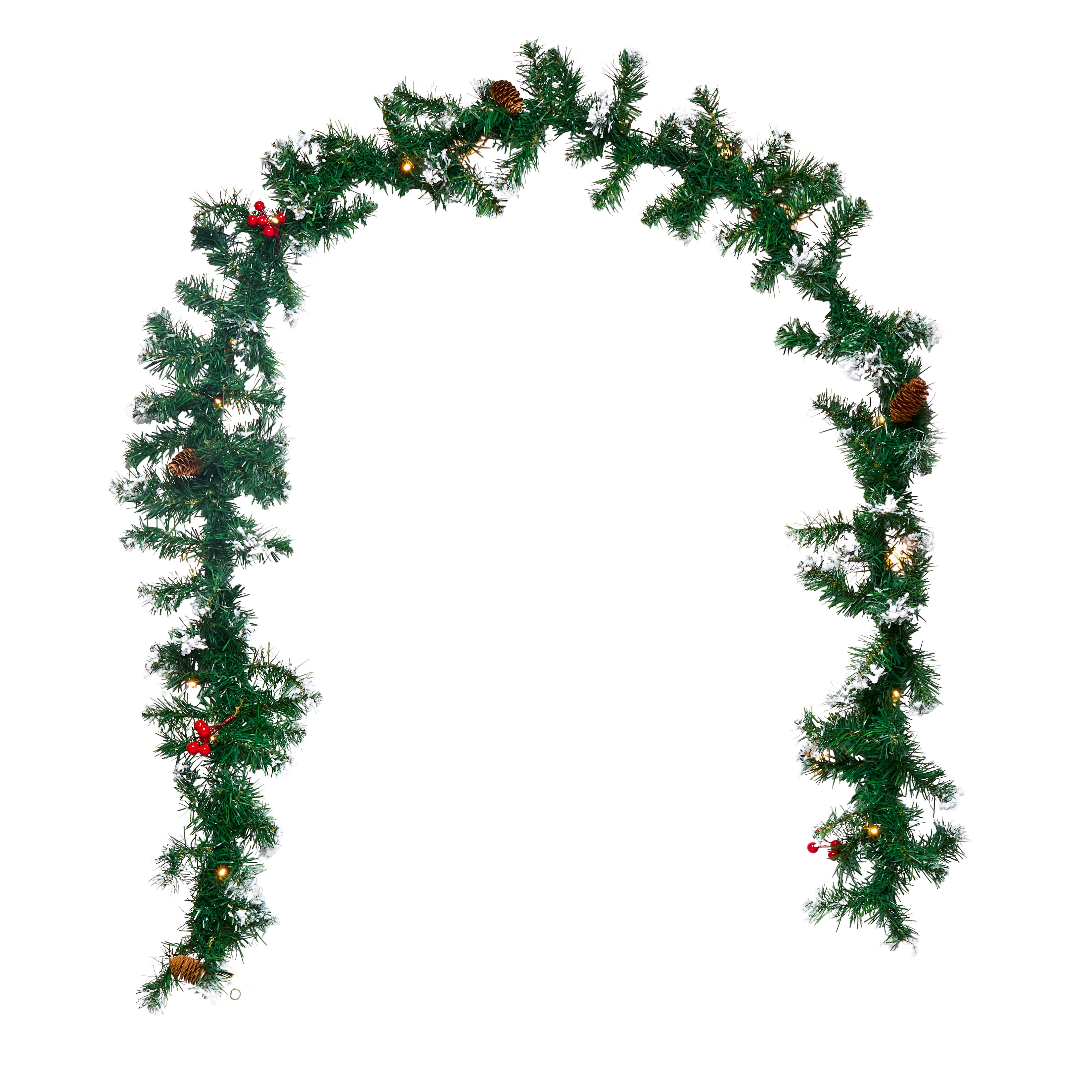 9-Ft. Lighted Garland