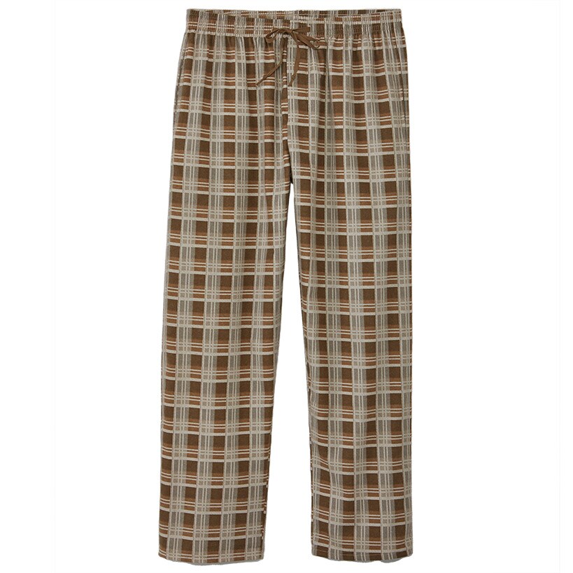 Men's Set of 3 Plaid Flannel Pants