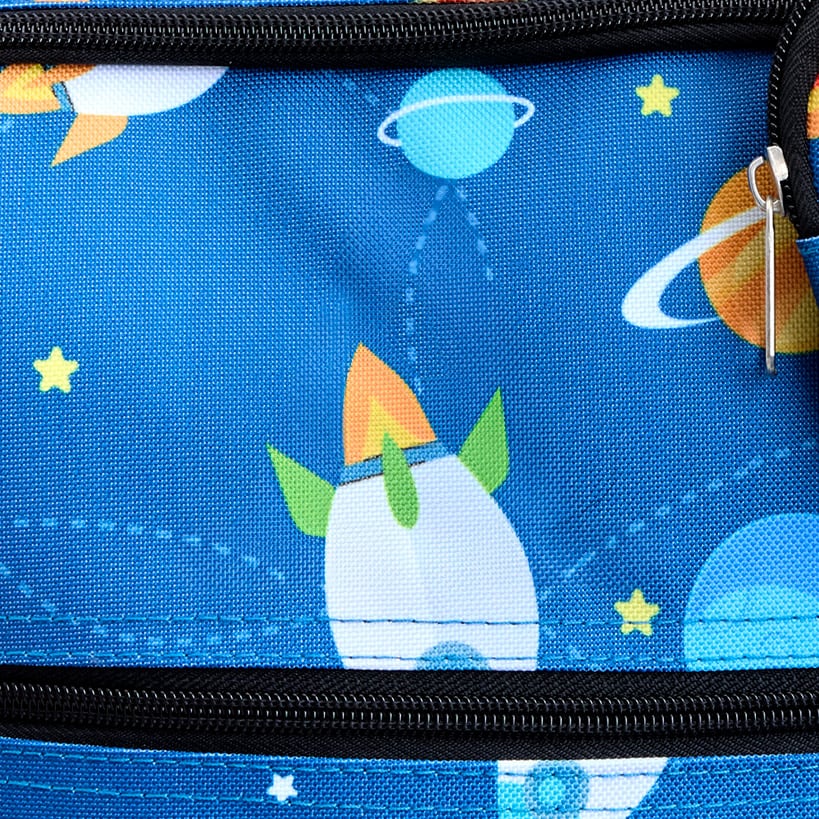 Kids' Monogrammed Space-Themed Luggage 3 Pc. Set