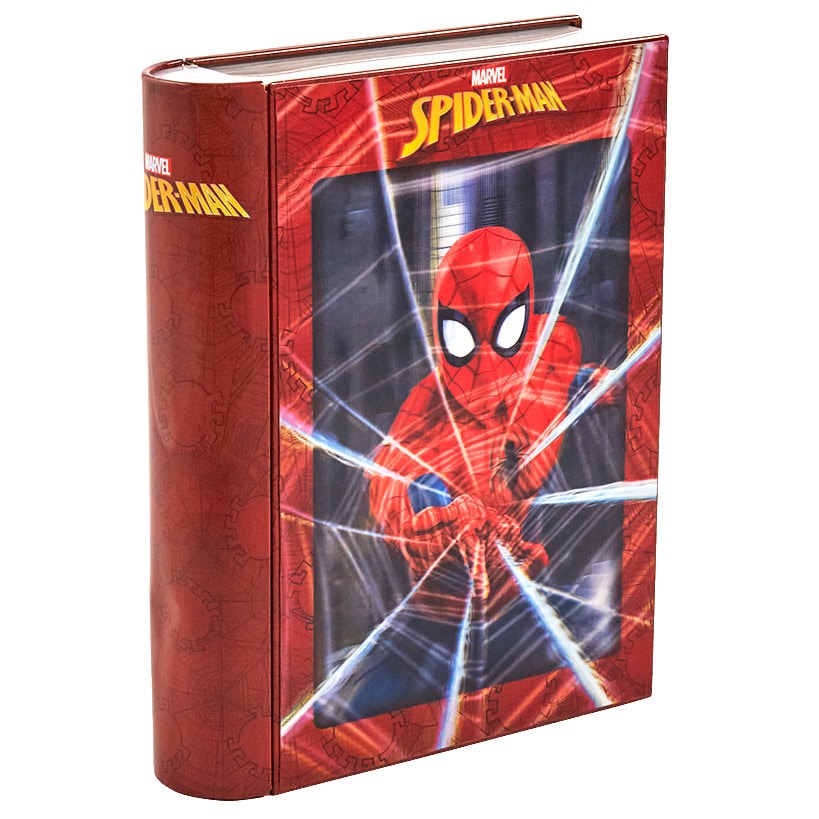 Spider-Man or Mandalorian Licensed 300-Pc. Puzzle in Book Tin