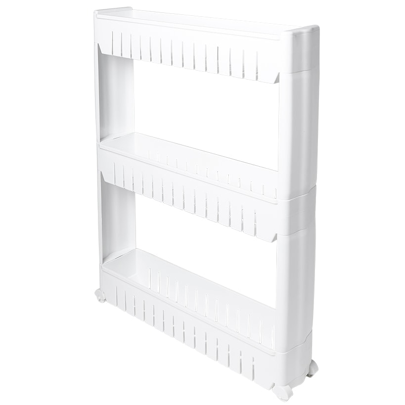 Slim Utility Kitchen Storage Cart with Wheels