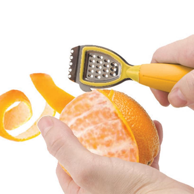 Citrus Kitchen Tool - Zester, Peeler, Garnisher, Reamer