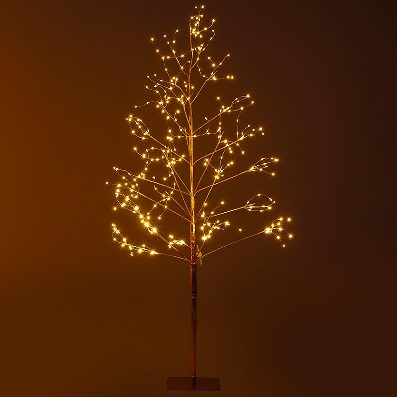 Golden Lighted LED Tree