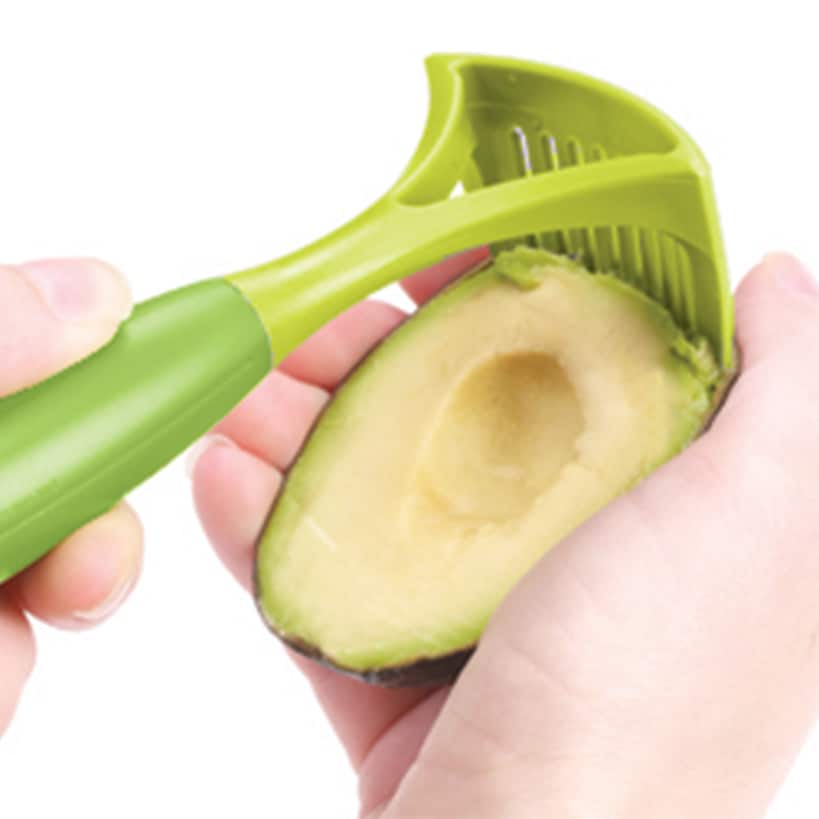 Avocado Kitchen Tool - Cut, Pit, Slice, Scoop, Mash