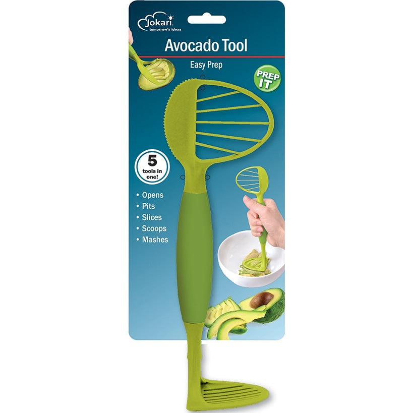 Avocado Kitchen Tool - Cut, Pit, Slice, Scoop, Mash