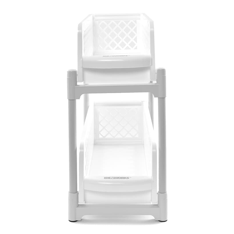 Plastic Sliding Drawer Cabinet Baskets for Kitchen or Bathroom