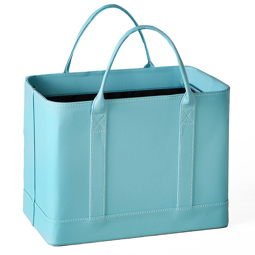 Chic Portable File Organizer Tote for Office