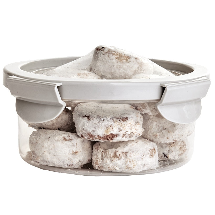 Food Container Set with Silicone Stretch Lids - 6-Pc.