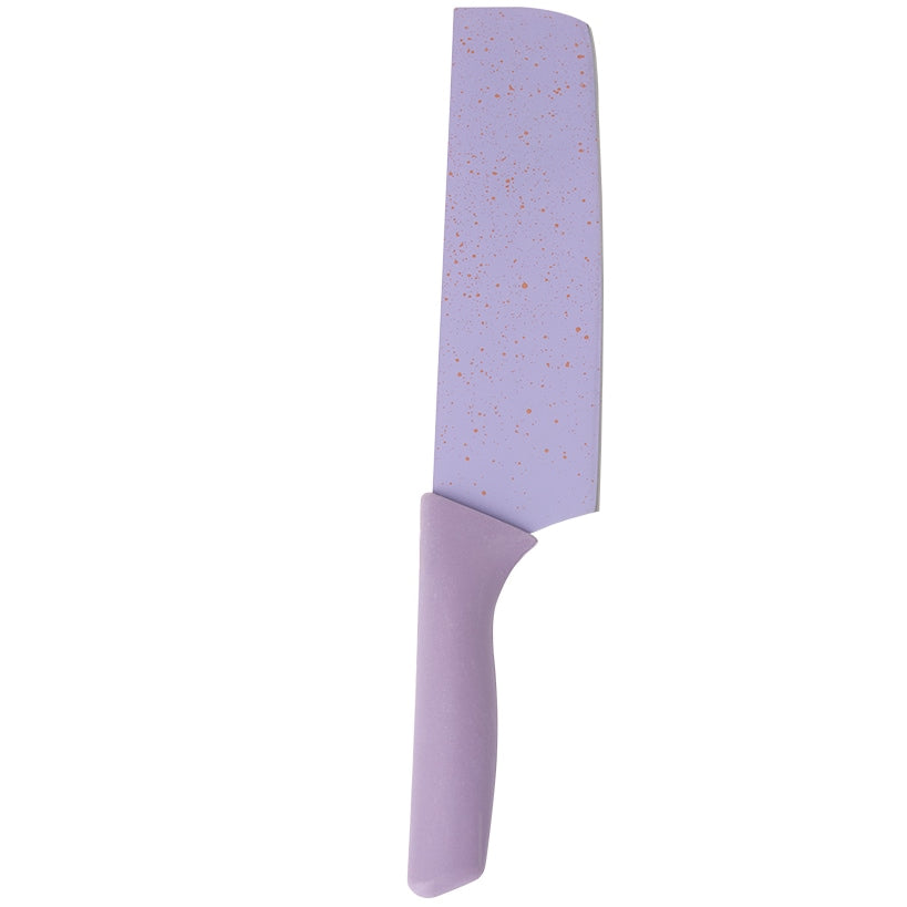 Colorful Kitchen Knife, Peeler, Scissors in Stainless Steel - Set of 6