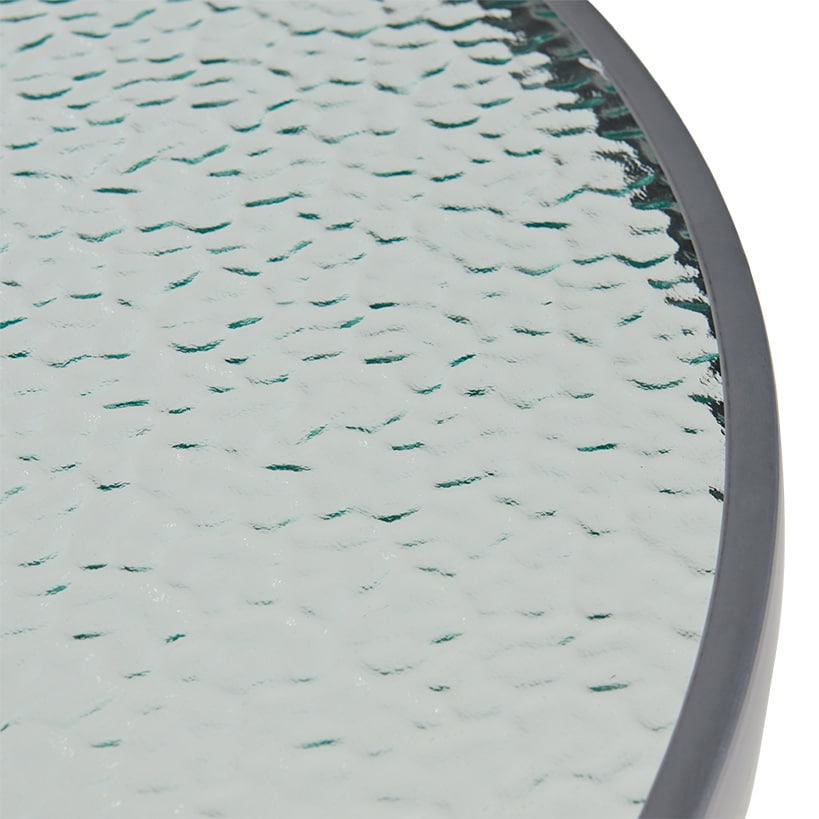 6-Pc. Outdoor Garden Glass Table Furniture Set with Chairs and Umbrella