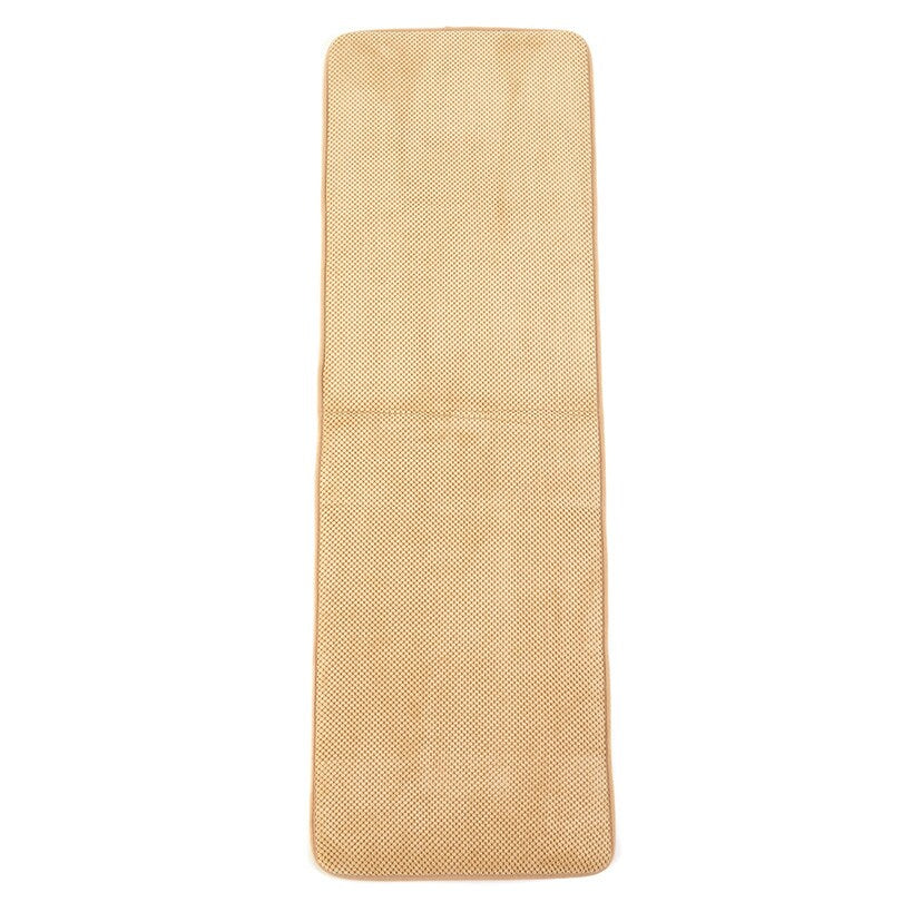 Memory Foam Beige Kitchen Rug