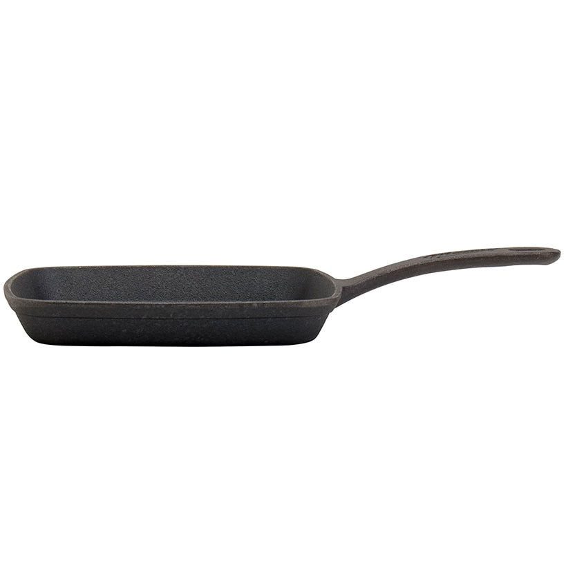Cast Iron Mini Square Grill Pan