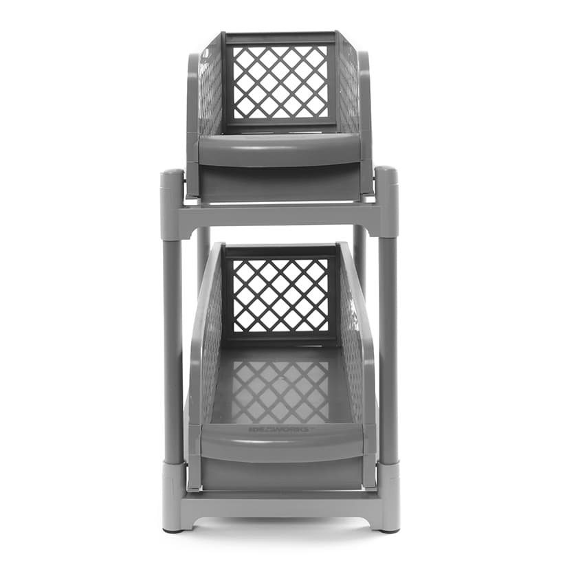 Plastic Sliding Drawer Cabinet Baskets for Kitchen or Bathroom