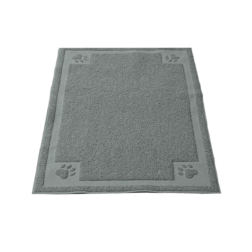 Cat Litter Box Mat - Oversized, Non-Slip, Durable, Easy Cleanup